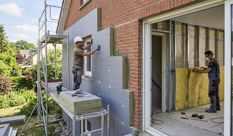 Wat u moet anticiperen vóór de werken om uw muren te isoleren